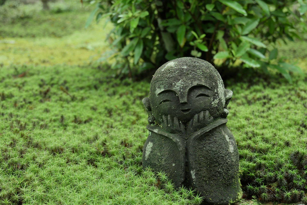 Jizo, Mielas, Enkoji Šventykla, Kyoto, Nemokamos Nuotraukos,  Nemokama Licenzija