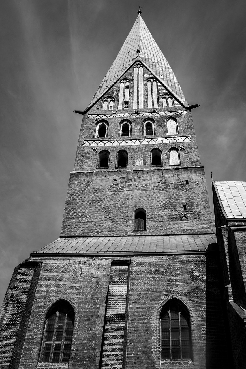 Johanniskirche,  Lüneburg,  Smėliai,  Juoda Ir Balta, Nemokamos Nuotraukos,  Nemokama Licenzija