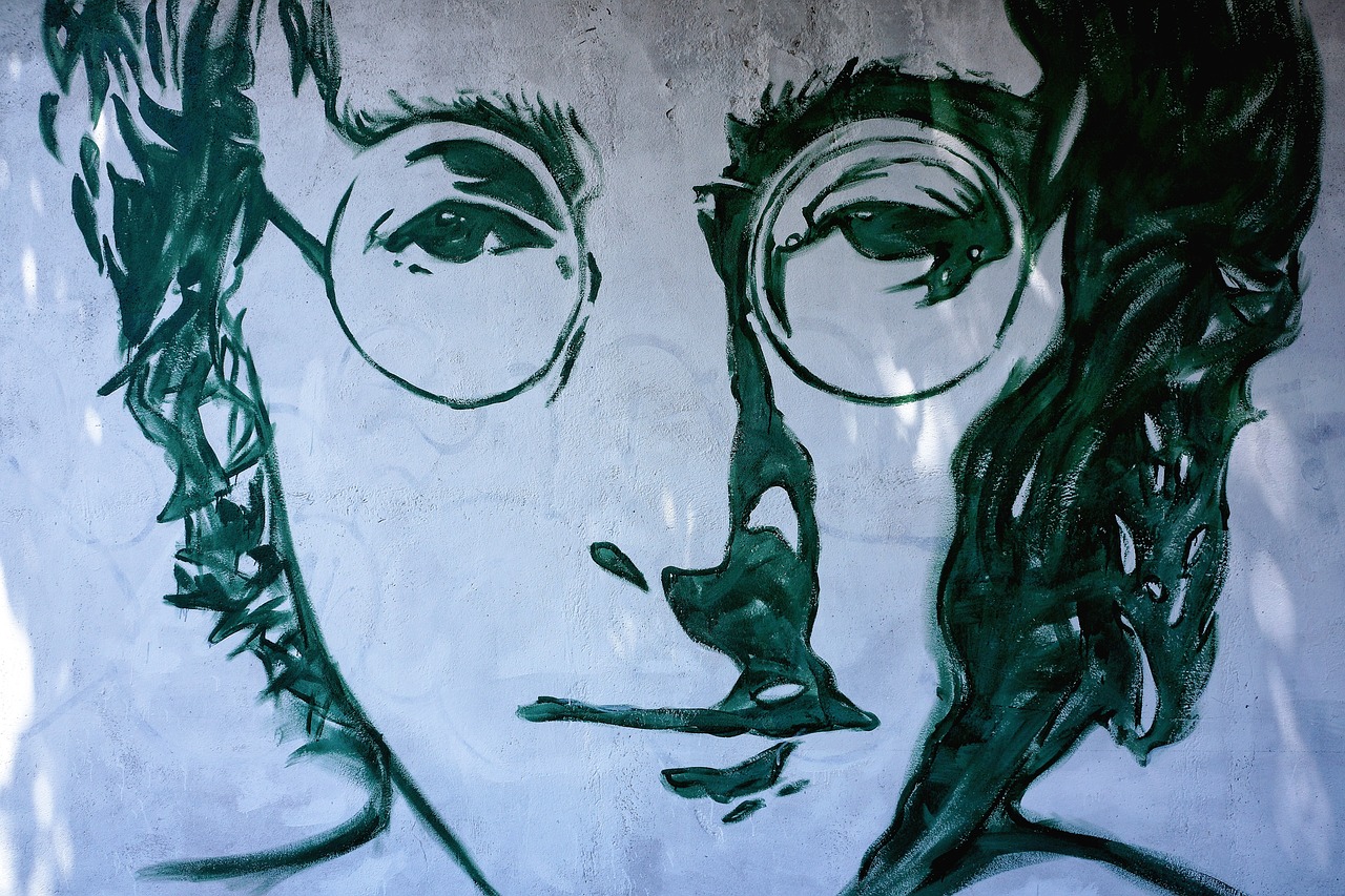 Džonas Lenonas, Gatvė, Menas, Grafiti, Verona, Italy, Nemokamos Nuotraukos,  Nemokama Licenzija
