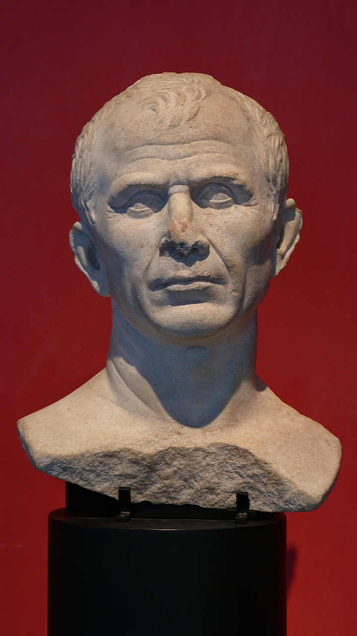 Julijus Cezaris, Romėnų, Apskritai, Diktatorius, Arles, Muziejus, Archeologija, Biustas, Skulptūra, Nemokamos Nuotraukos
