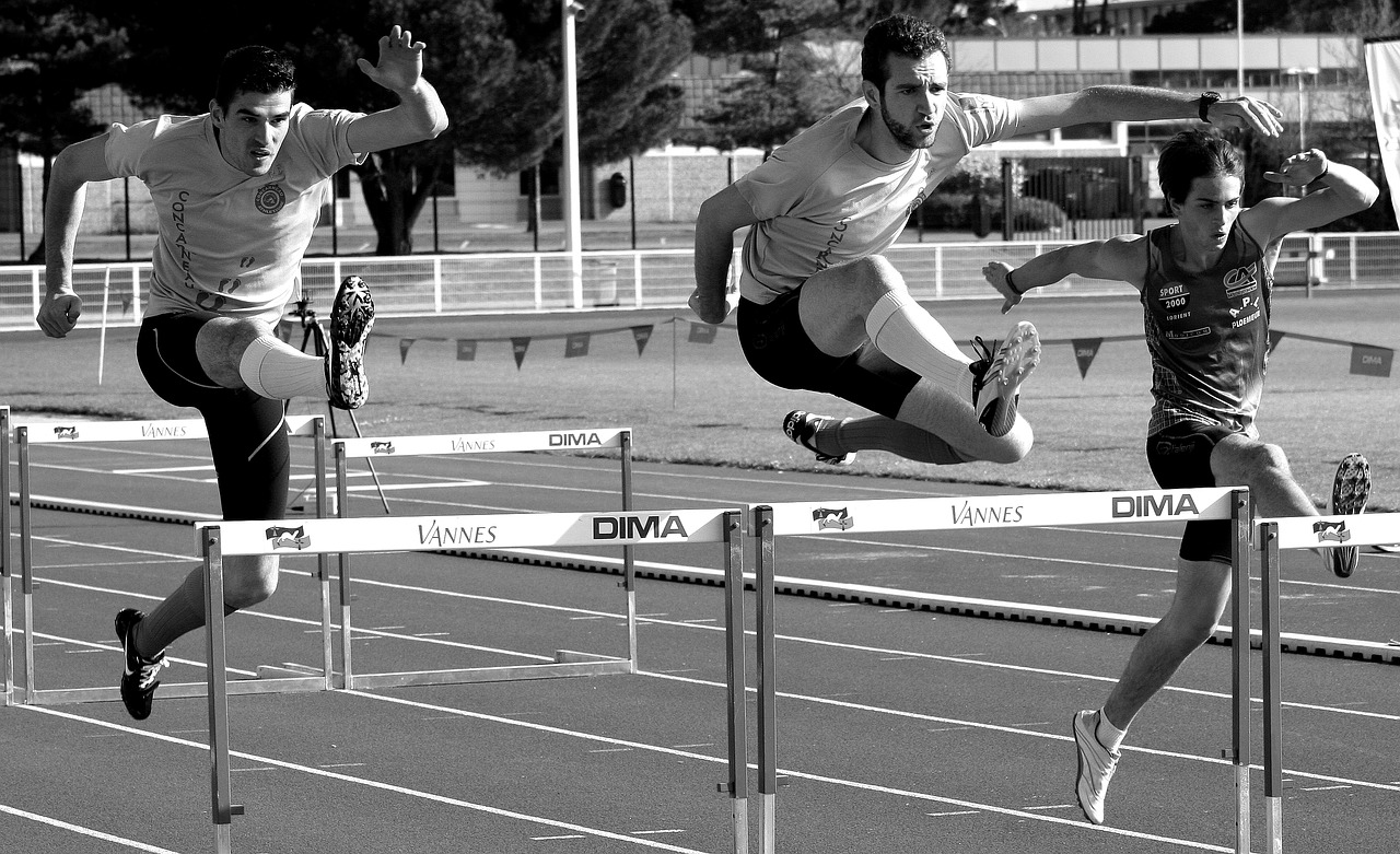 Šokinėti, Lengvoji Atletika, Lenktynės, Paleisti, Stadionas, Nemokamos Nuotraukos,  Nemokama Licenzija