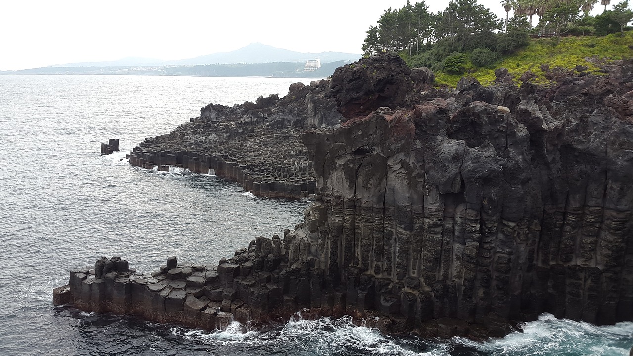 Jusangjeolli, Jeju Sala, Jungmun Turizmo Kompleksas, Nemokamos Nuotraukos,  Nemokama Licenzija