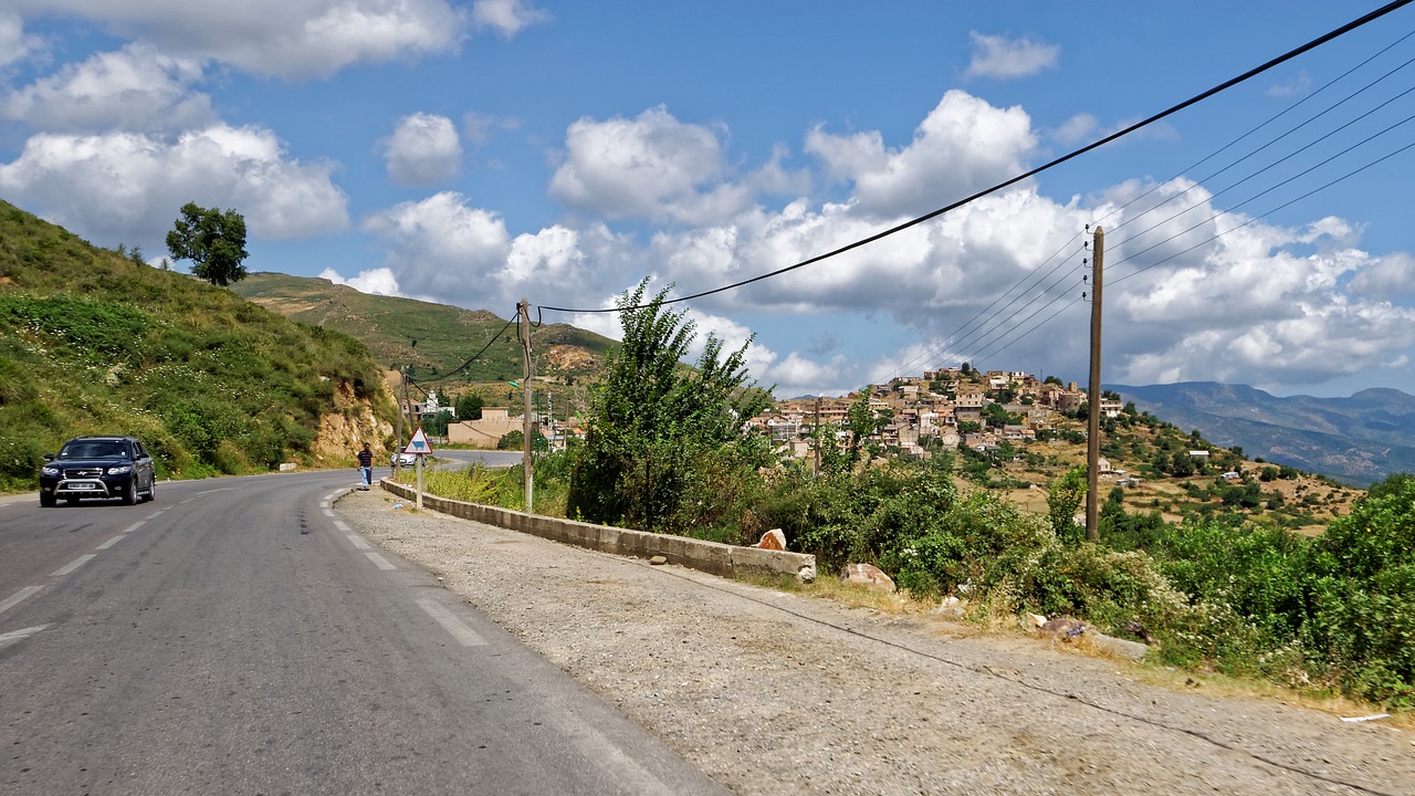 Kabylie, Algeria, Afrika, Kraštovaizdis, Kelias, Nemokamos Nuotraukos,  Nemokama Licenzija