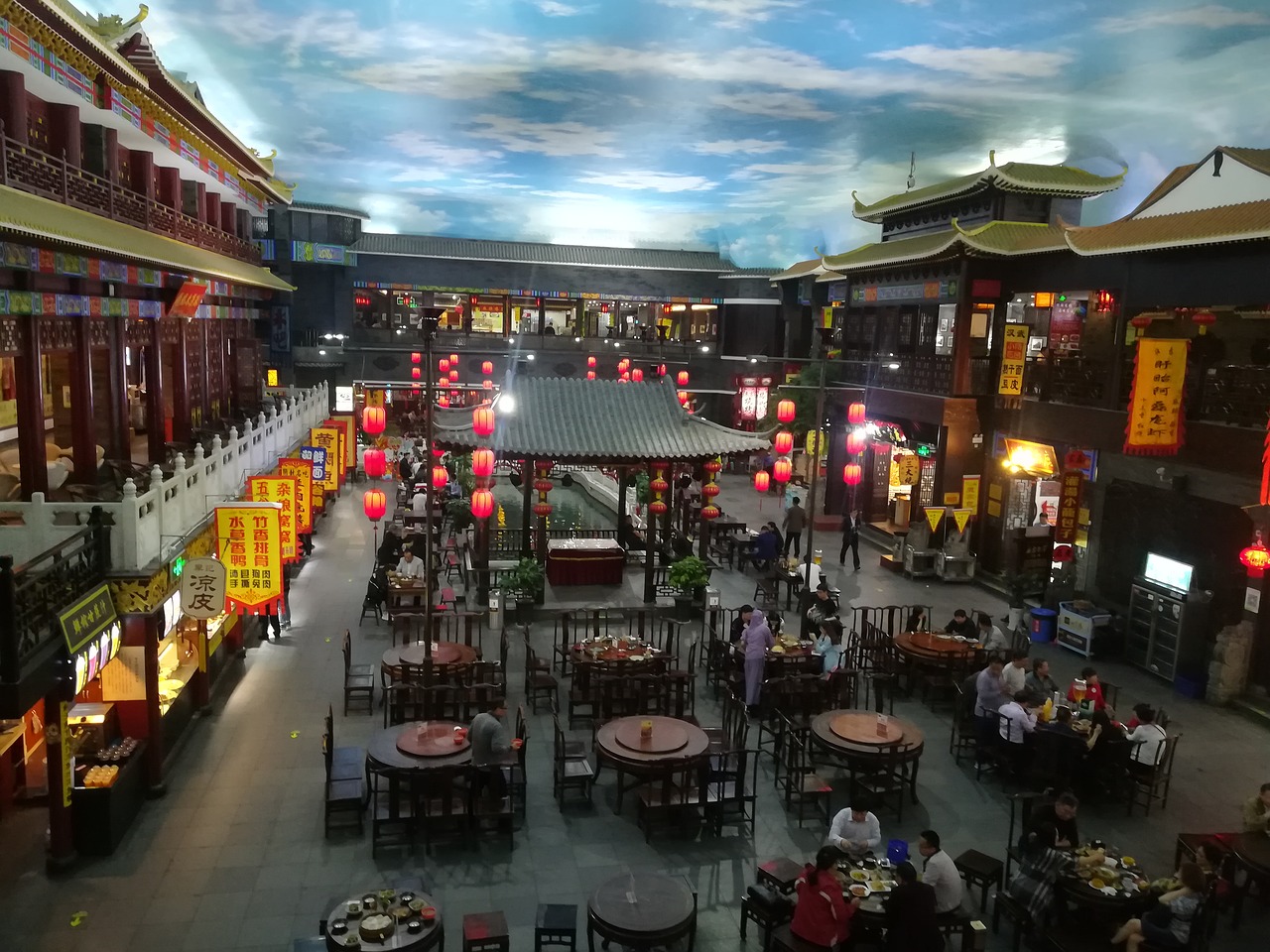 Kaifeng, Nakties Rinka, Senovės Žavesys, Nemokamos Nuotraukos,  Nemokama Licenzija