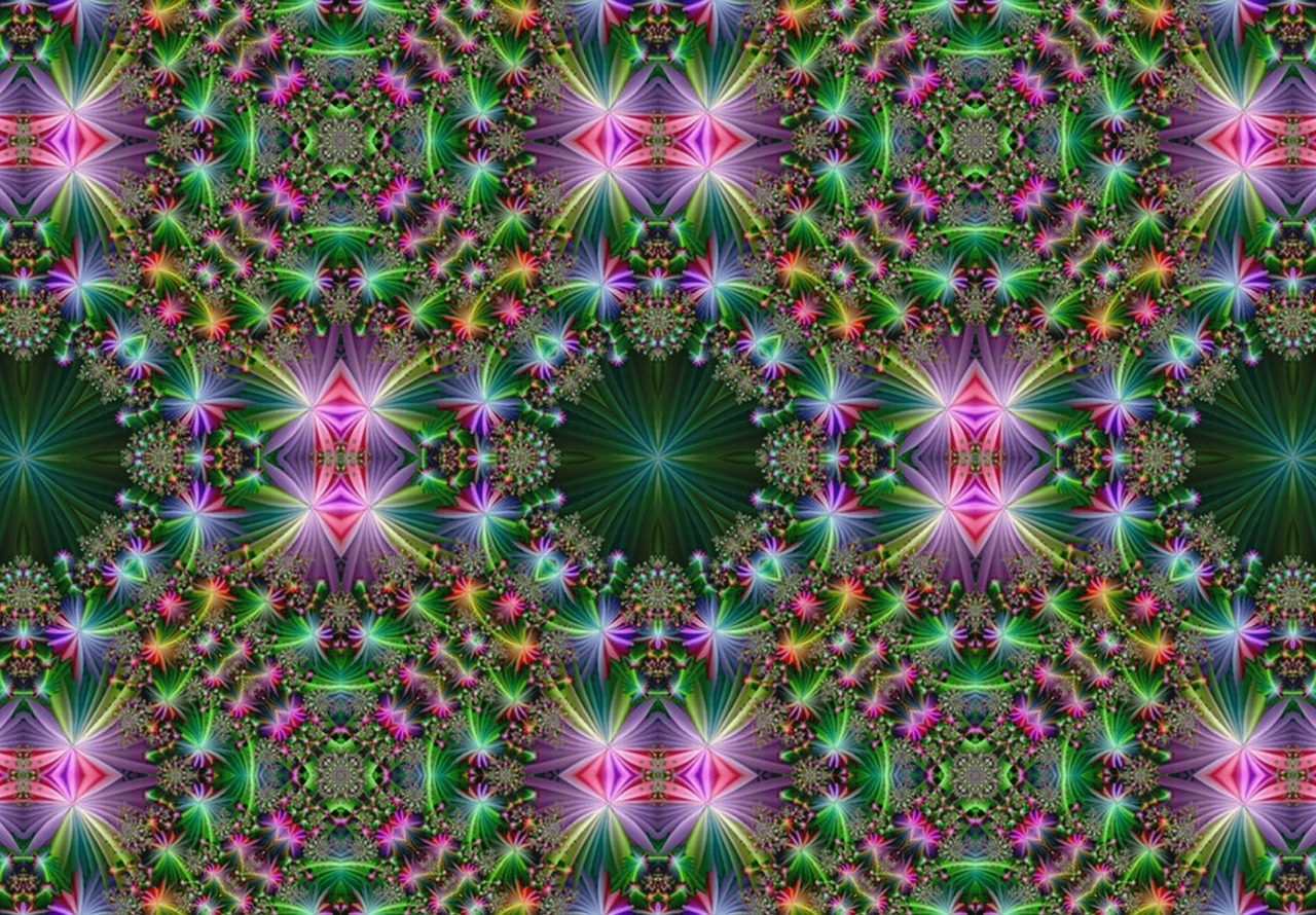 Kaleidoskopas, Skaitmeninis Kaleidoskopas, Fraktalas, Veidrodinis, Technologija, Šviesa, Nemokamos Nuotraukos,  Nemokama Licenzija