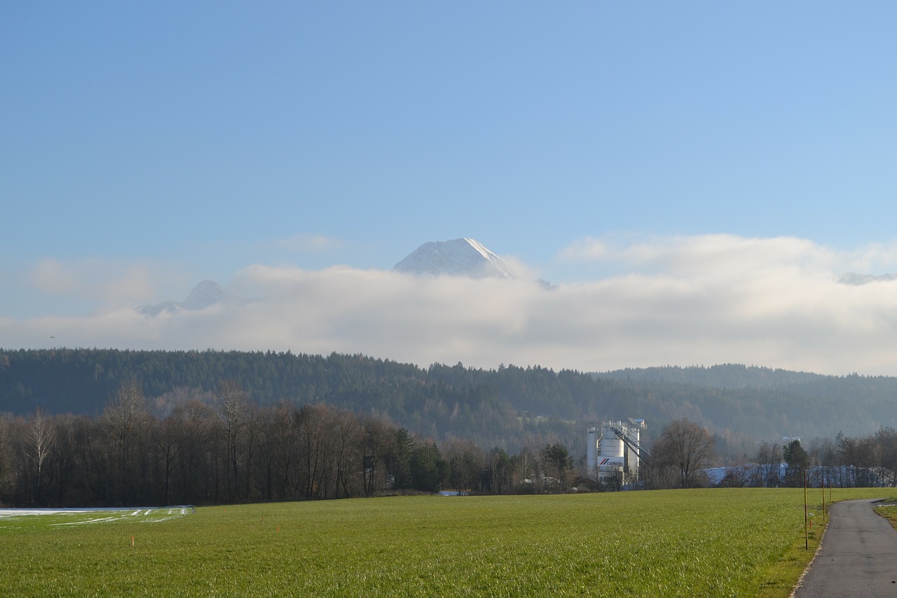 Karawanken, Karintija, Kalnas, Mittagskogel, Debesys, Villach, Nemokamos Nuotraukos,  Nemokama Licenzija