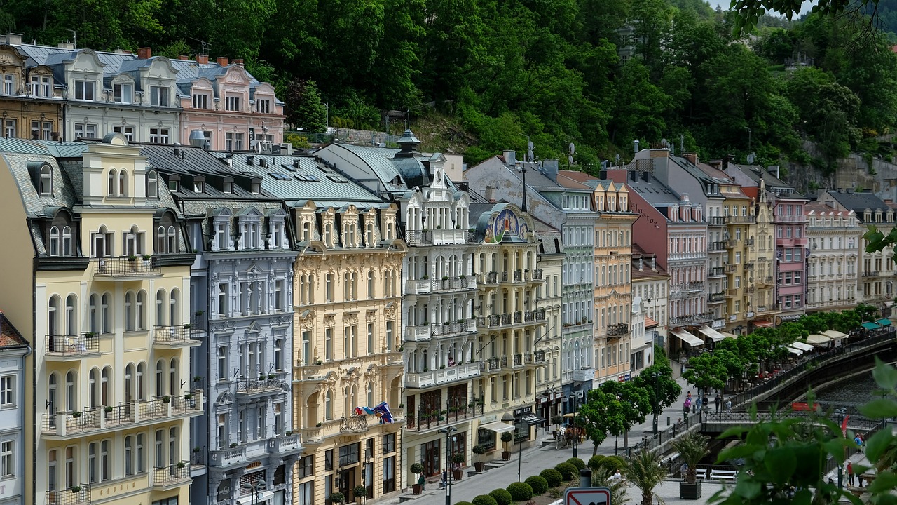 Karlovy Variuosi, Karlovy Varijuoti, Spa, Istoriškai, Čekijos Respublika, Upė, Senamiestis, Nemokamos Nuotraukos,  Nemokama Licenzija