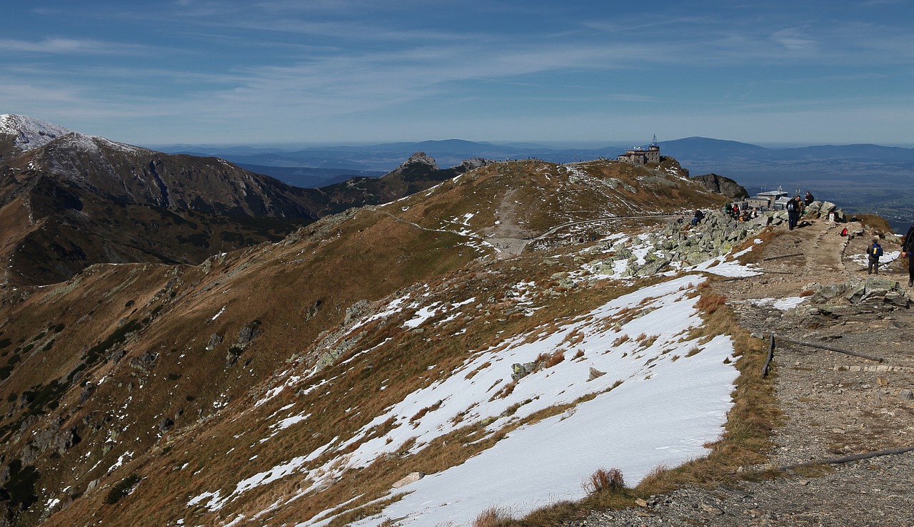 Kasprowy Wierch, Kasprovio Viršuje, Kraštovaizdis, Tatry, Kalnai, Aukštas Tatras, Nacionalinis Parkas, Lenkija, Peizažas, Žygiai