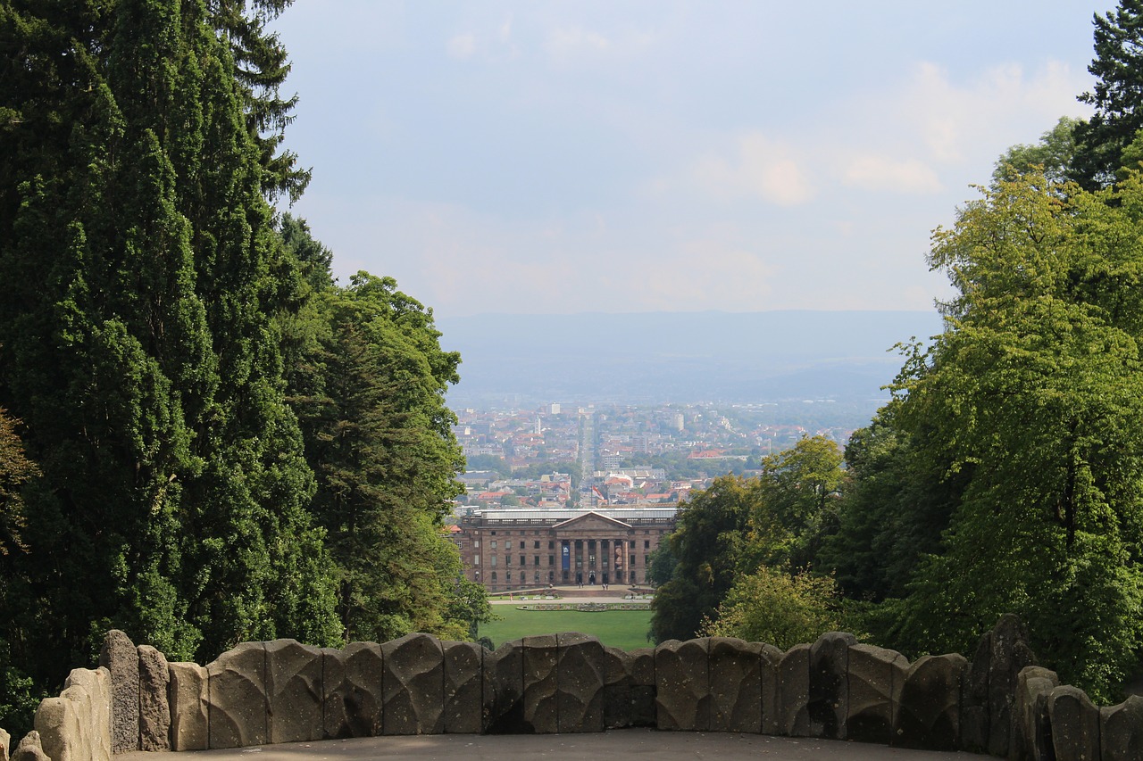 Kassel, Wilhelmshöhe, Kalnų Parkas Wilhelmshöhe, Pasaulinis Paveldas, Kassel Wilhelmstr Aukštis, Pilis Wilhelmshöhe, Kalnų Parkas, Pilis, Unesco Pasaulio Paveldo Vieta, Orientyras