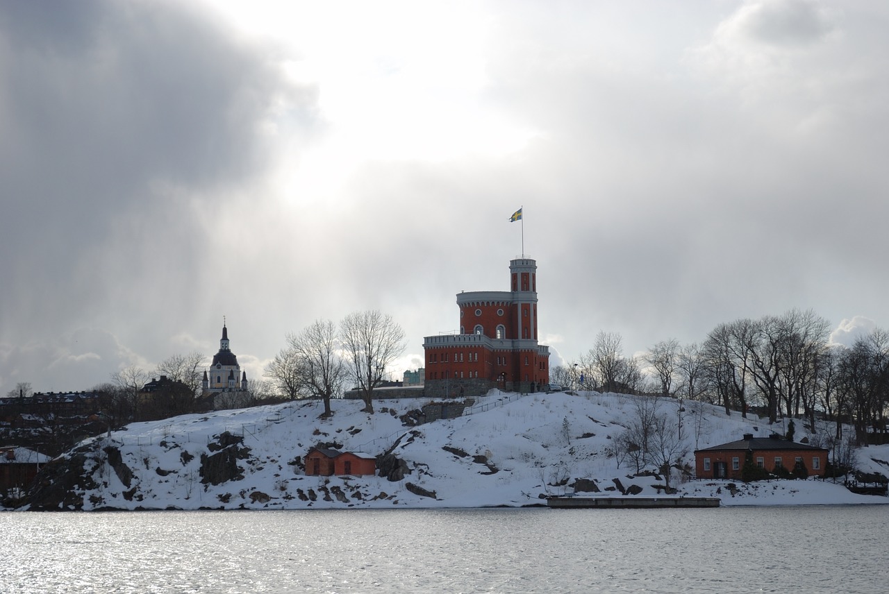 Kastellholmen,  Stockholm,  Katerinos Bažnyčia, Nemokamos Nuotraukos,  Nemokama Licenzija