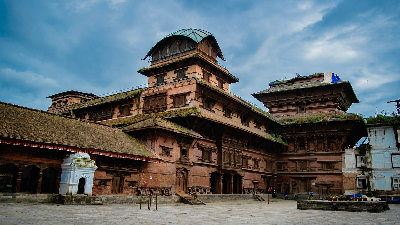 Katmandu, Šventykla, Istorinis, Nepalas, Asija, Tradicinis, Kultūra, Religija, Senovės, Religinis