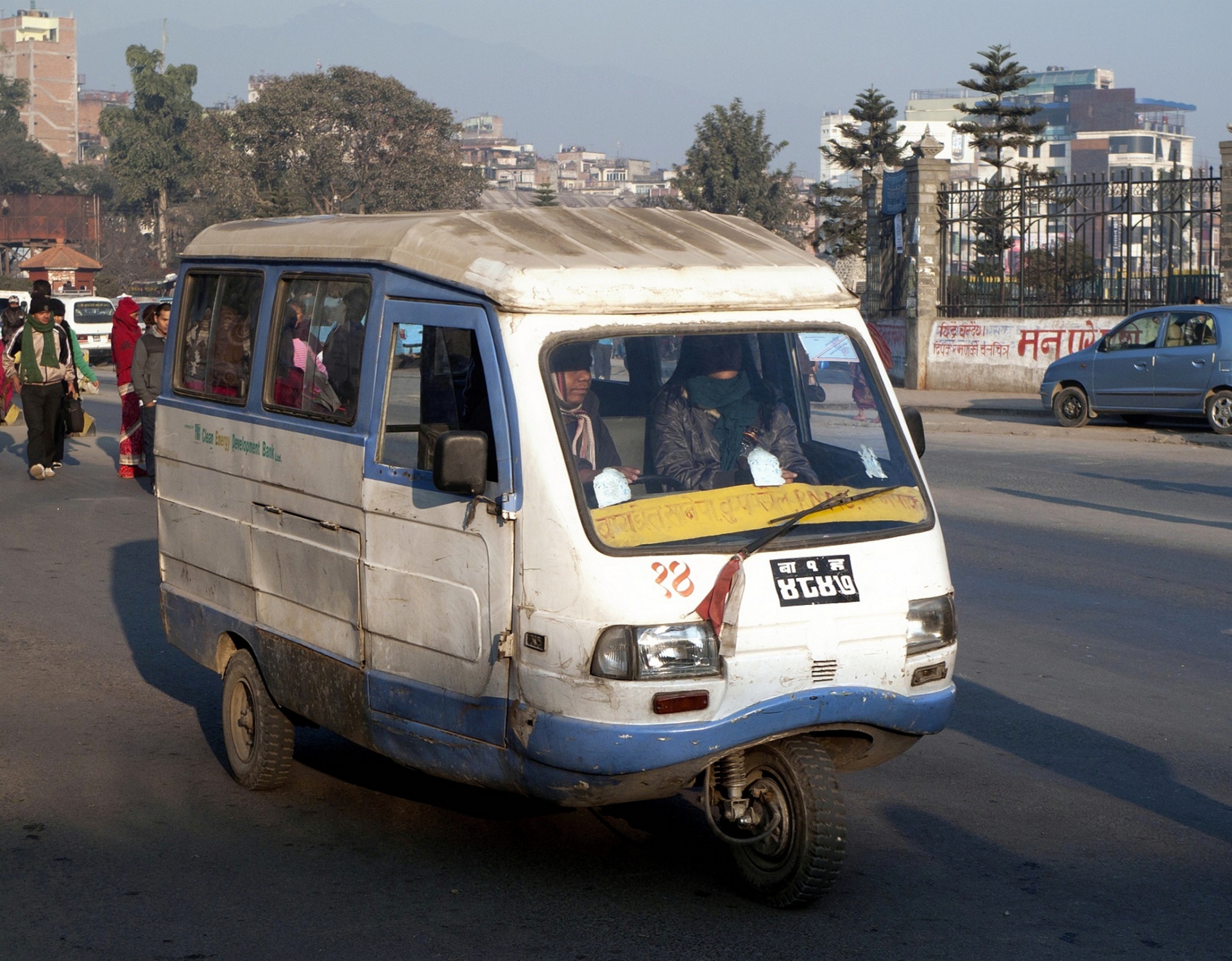 Katmandu,  Nepalas,  Mikroautobusas,  Viešoji & Nbsp,  Transporto,  Kathmandu Mikroautobusas, Nemokamos Nuotraukos,  Nemokama Licenzija