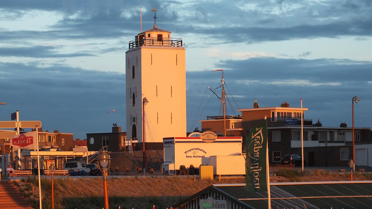 Katwijk, Vuurbaak, Holland, Švyturys, Nemokamos Nuotraukos,  Nemokama Licenzija