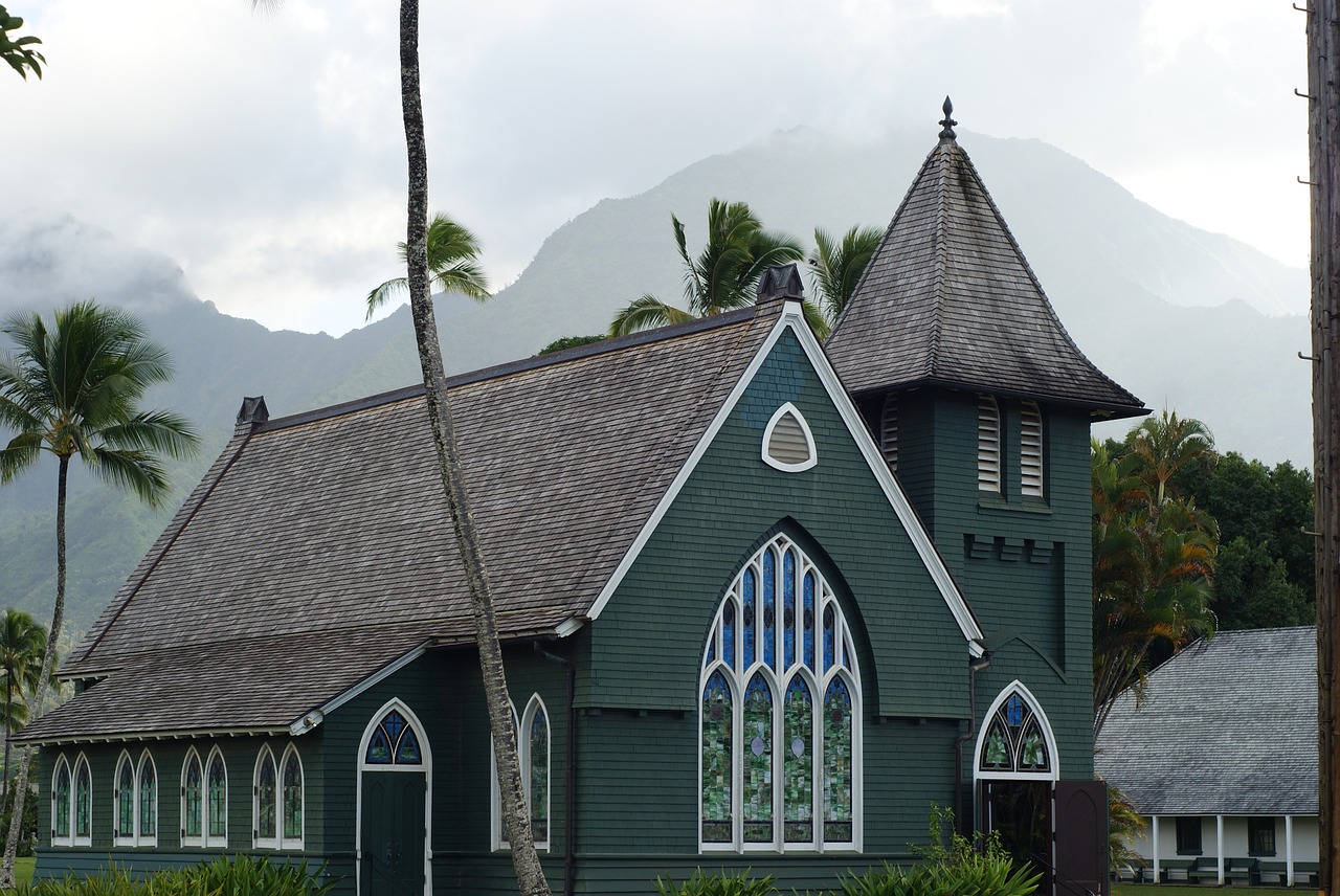 Kauai, Bažnyčia, Kalnas, Nemokamos Nuotraukos,  Nemokama Licenzija
