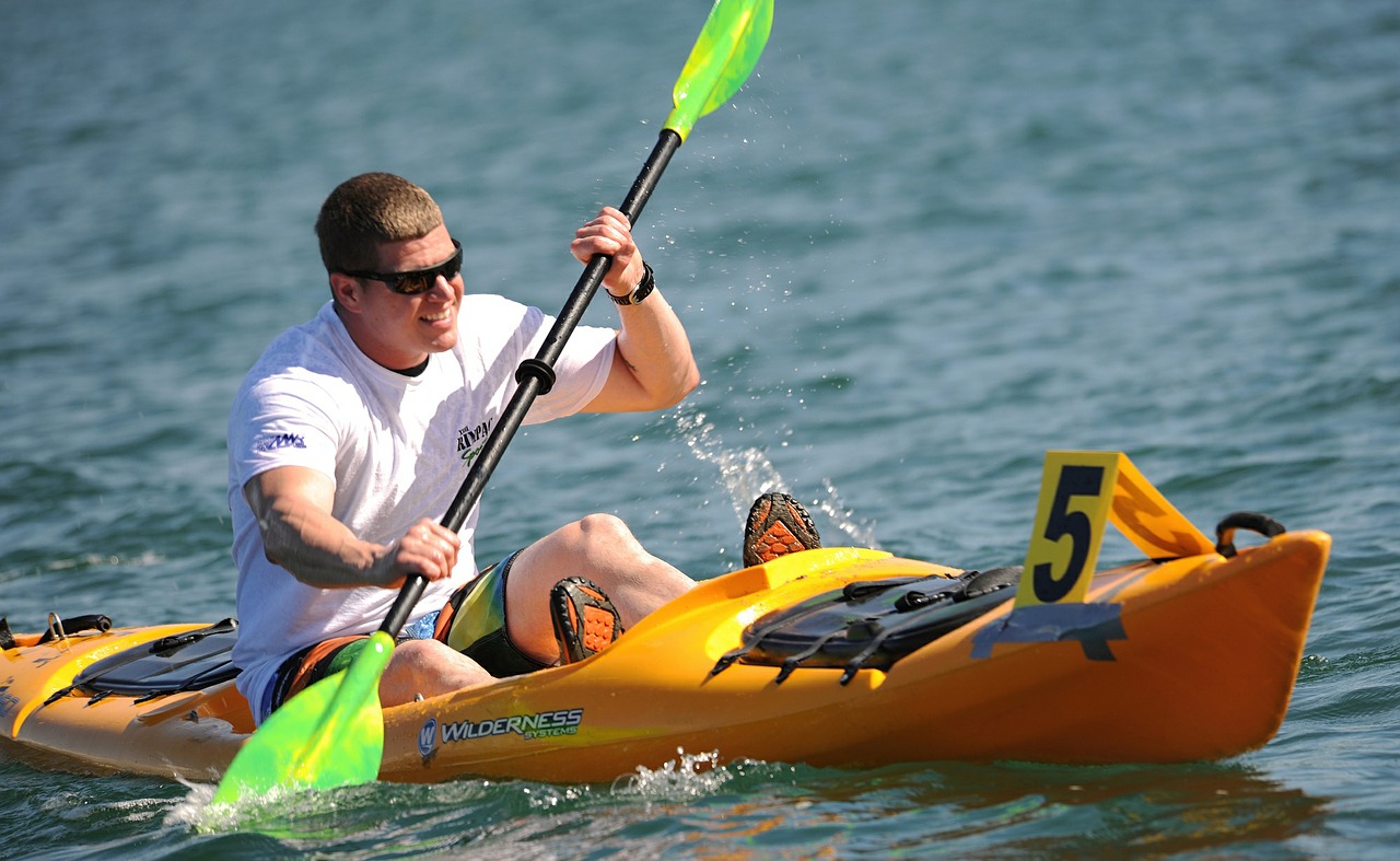 Baidarės, Kayaker, Baidarių, Vandens Sportas, Vanduo, Sportas, Valtis, Veikla, Poilsis, Irklas