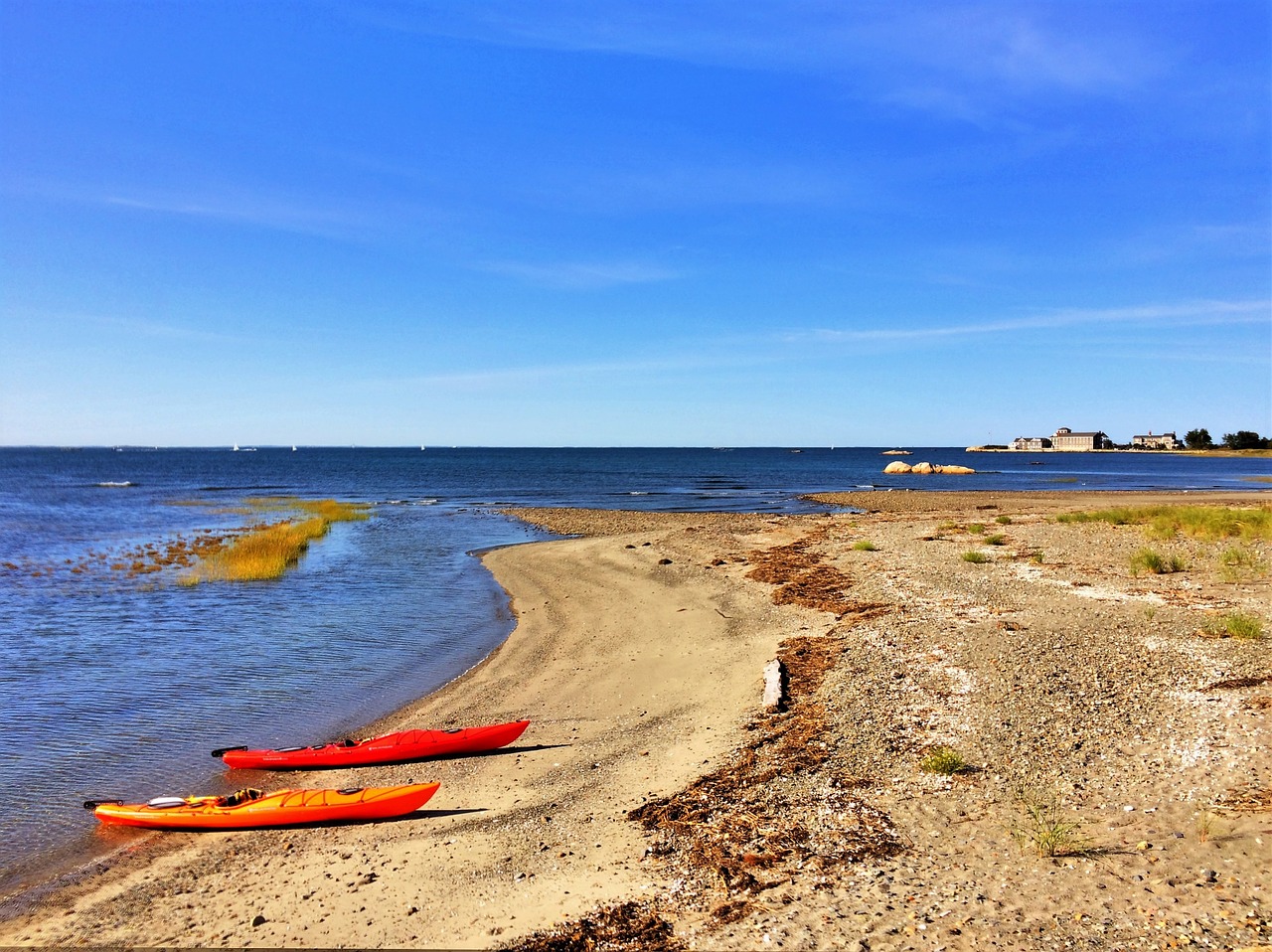 Baidarės, Papludimys, Cohaset, Massachusetts, Nemokamos Nuotraukos,  Nemokama Licenzija