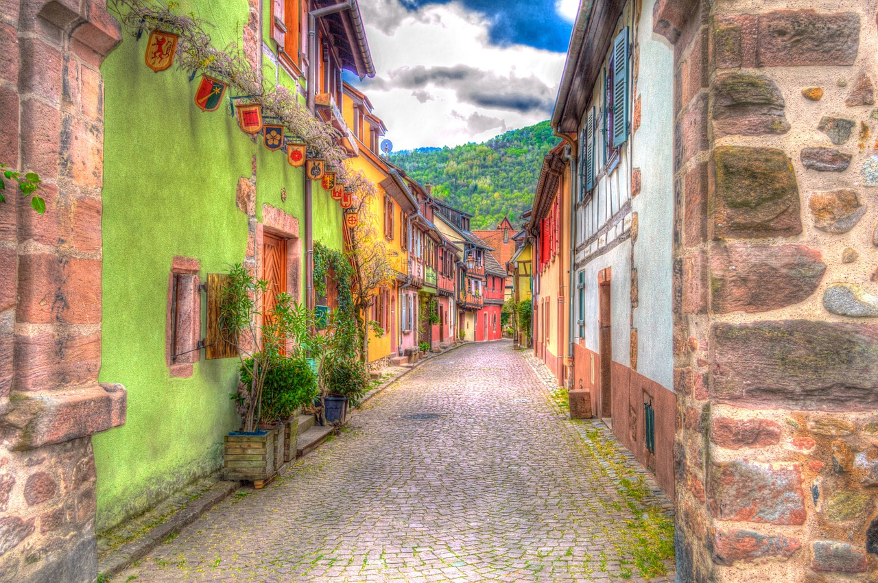 Kaysersberg, Alsace, France, Foto Filtras, Filtras, Nemokamos Nuotraukos,  Nemokama Licenzija