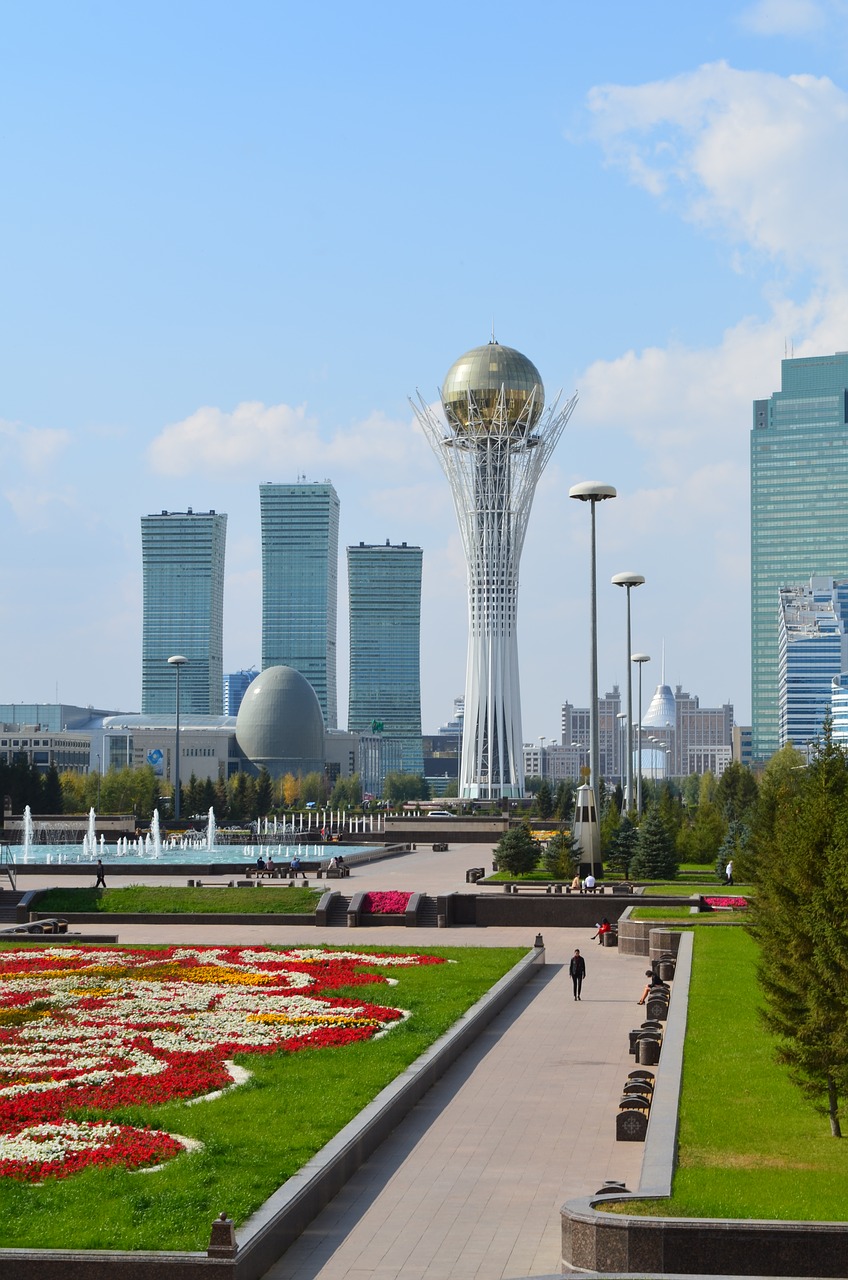 Kazachstanas, Astana, Bayterek, Nemokamos Nuotraukos,  Nemokama Licenzija