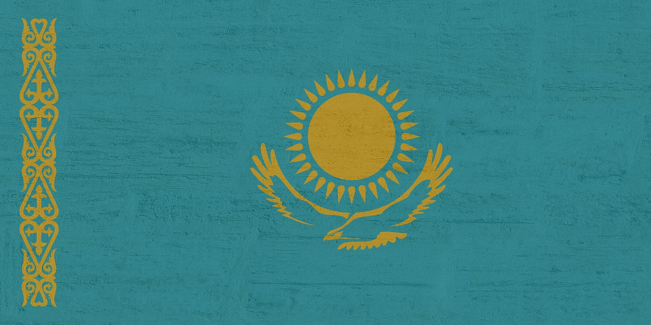 Kazachstanas, Vėliava, Tarptautinis, Nemokamos Nuotraukos,  Nemokama Licenzija