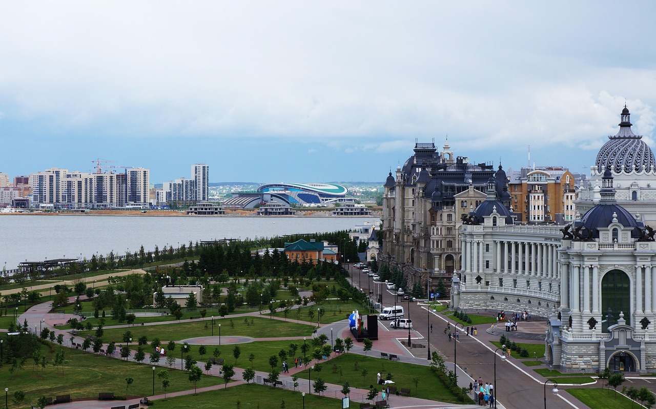 Kazan,  Miestas,  Rusija,  Tatarstanas,  Dangus,  Architektūra,  Debesys,  Kraštovaizdis,  Kelionė, Nemokamos Nuotraukos
