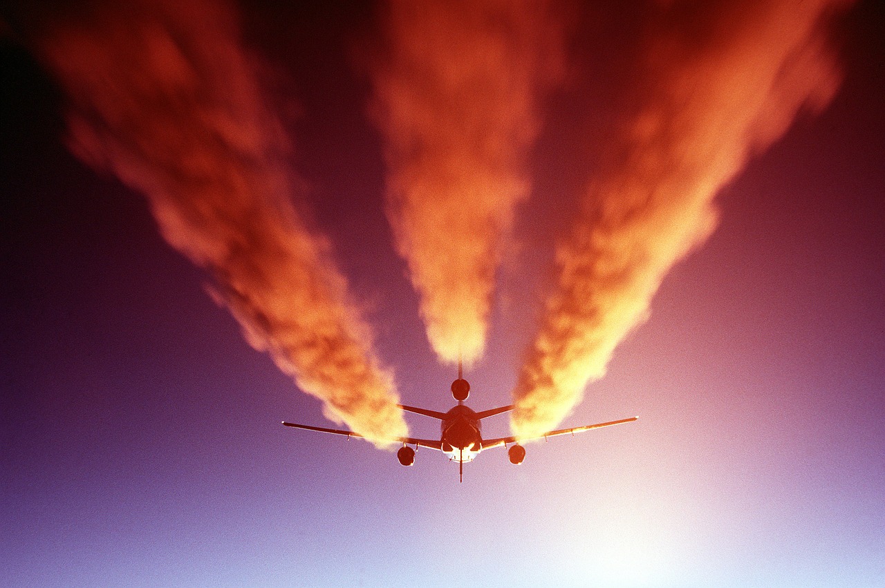 Kc-10 Degalinės, Skraidantis, Reaktyvinis, Lėktuvas, Lėktuvas, Contrails, Antarctica, Skrydis, Šaltas, Dangus