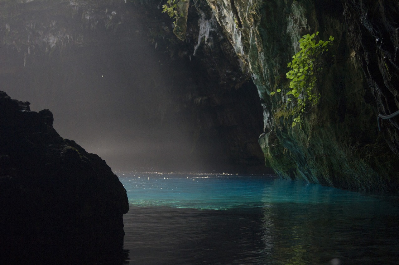 Kefalonia, Melissani Urvas, Graikija, Nemokamos Nuotraukos,  Nemokama Licenzija