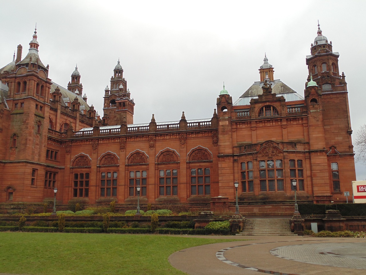 Kelvingrove, Glasgow, Architektūra, Pastatas, Muziejus, Škotų, Škotija, Galerija, Uk, Istorinis