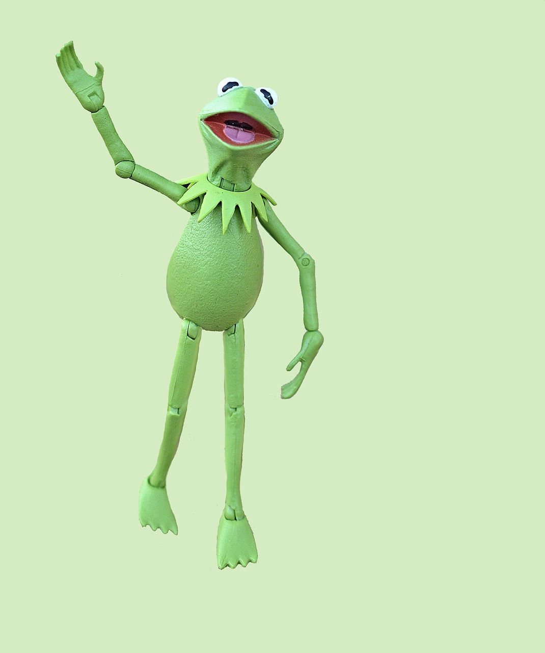 Kermit, Varlė, Muppet, Veiksmo Figūra, Žalias, Plaukiojantys, Sveiki, Rupūžė, Žaislas, Lėlė