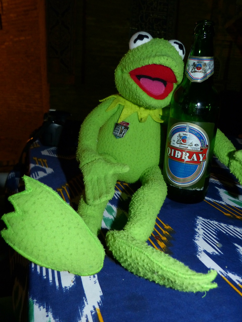 Kermit, Varlė, Alus, Gerti, Nemokamos Nuotraukos,  Nemokama Licenzija