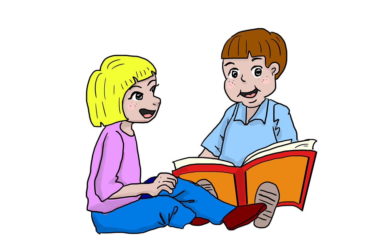 Vaikai,  Vaikai Skaitymas,  Vaikai,  Skaityti,  Knygelėse,  Pasakojimas,  Vaikai Istorija,  Mokymasis,  Švietimo,  Šviesti