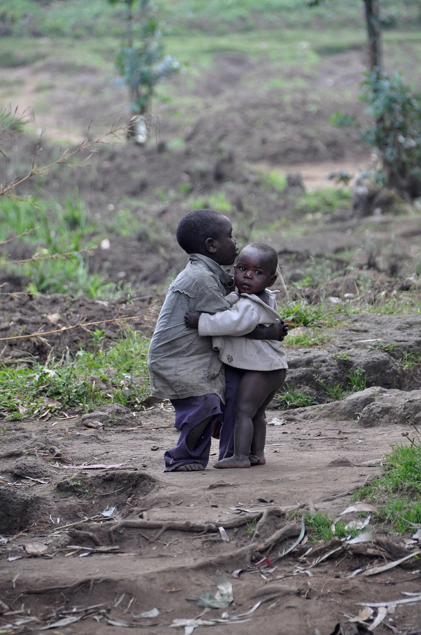 Vaikai, Vaikai, Berniukai, Draugystė, Afrika, Ruanda, Nemokamos Nuotraukos,  Nemokama Licenzija