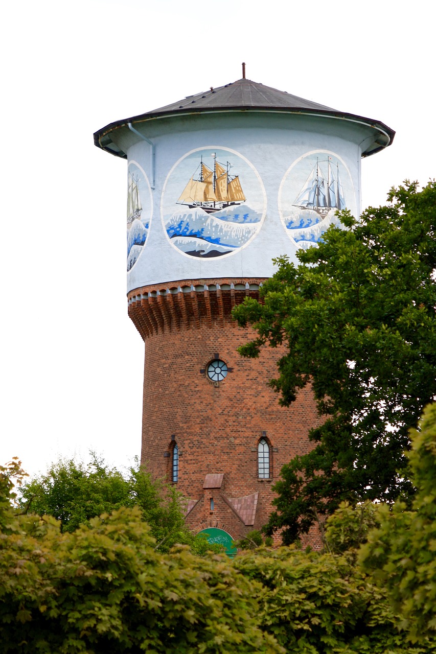 Kiel, Vandens Bokštas, Kultūros Paminklas, Nemokamos Nuotraukos,  Nemokama Licenzija
