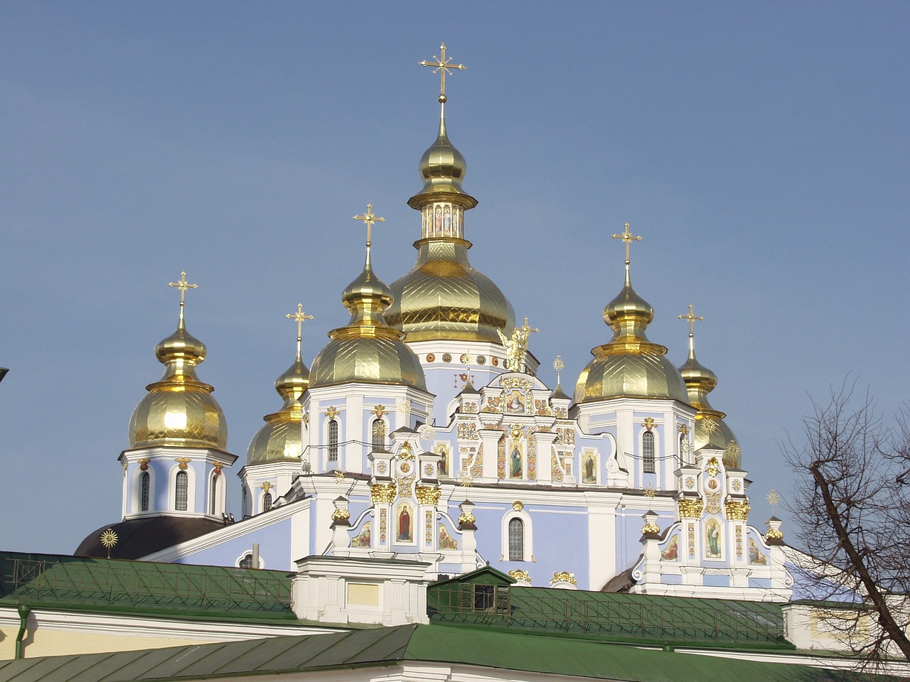 Kiev, Ukraina, Bažnyčia, Ortodoksas, Ukrainietis, Istorinis, Religija, Architektūra, Orientyras, Kyiv