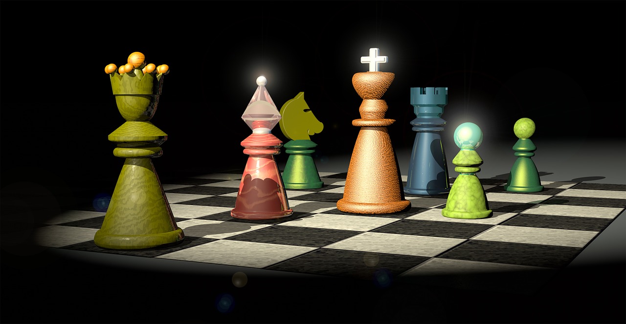 Karalius, Lady, Bėgikai, Bokštas, Arklys, Springeris, Bauer, Šachmatai, Šachmatų Žaidimas, Šachmatų Figūros