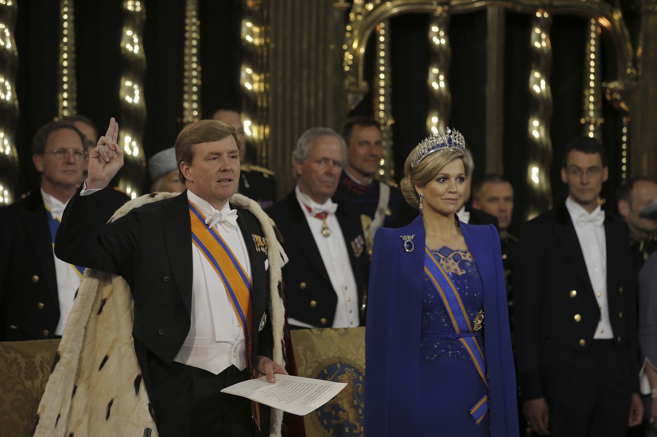 Karalius Vilemas Aleksandras, Queen Maxima, Nyderlandai, Ceremonija, Priesaika, Naujas Karalius, Viduje, Nemokamos Nuotraukos,  Nemokama Licenzija
