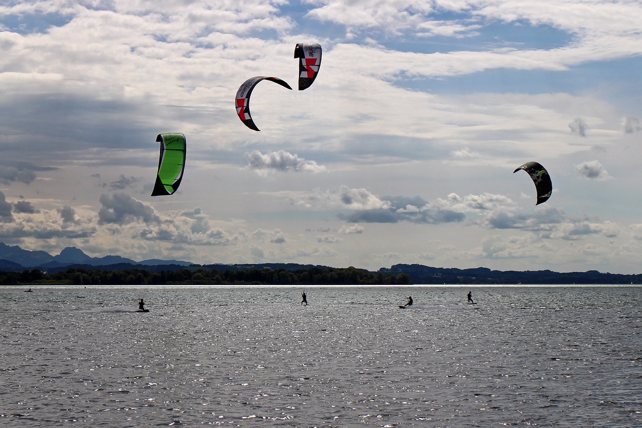 Jėgos Aitvarų Sportas, Naršyti, Jėgos Aitvarų Sportas, Kitesurfer, Sportas, Vanduo, Vandens Sportas, Dinamiškas, Banglenčių Sportas, Priekinis Stiklas