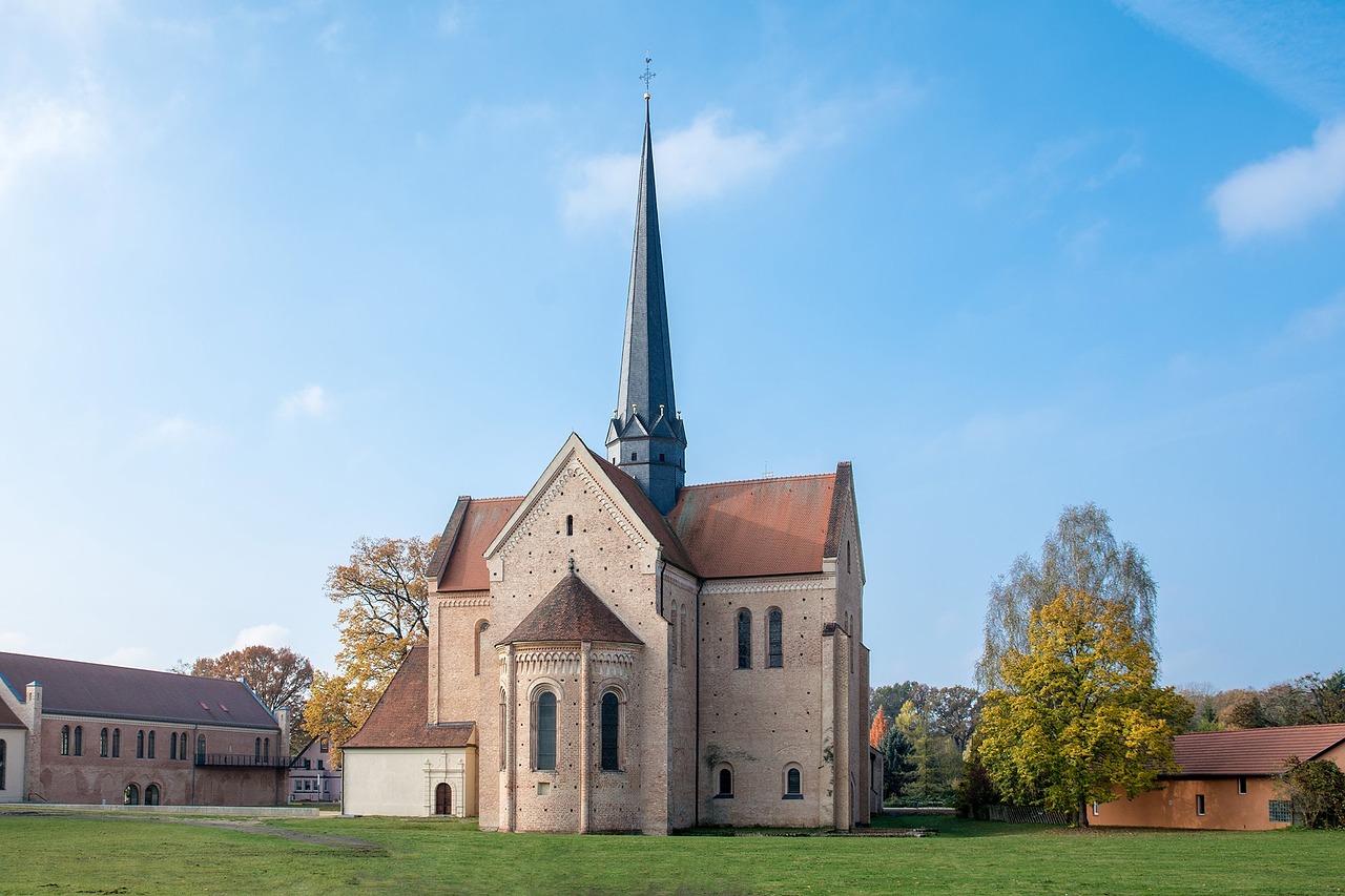 Klosterkirche Doberlug, Brandenburg, Vokietija, Viduramžiai, Walter Iš Vogelweide, Vienuolynas, Bažnyčia, Romanesque, Nemokamos Nuotraukos,  Nemokama Licenzija