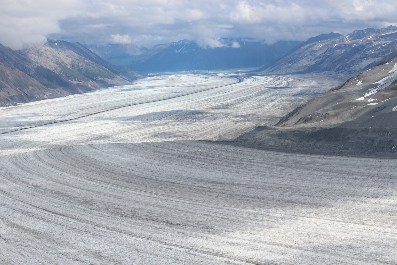 Kluane Nacionalinis Parkas, Ledynas, Jukonas, Kanada, Kraštovaizdis, Ledas, Kluane, Nemokamos Nuotraukos,  Nemokama Licenzija