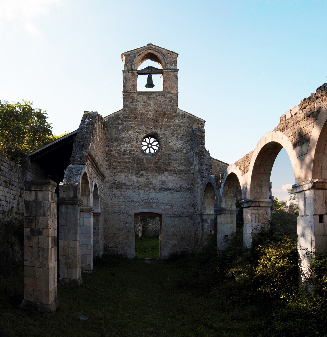 Bussi, Chies, Santa Maria Del Cartignano, Abruzzo, Italy, Griuvėsiai, Nemokamos Nuotraukos,  Nemokama Licenzija