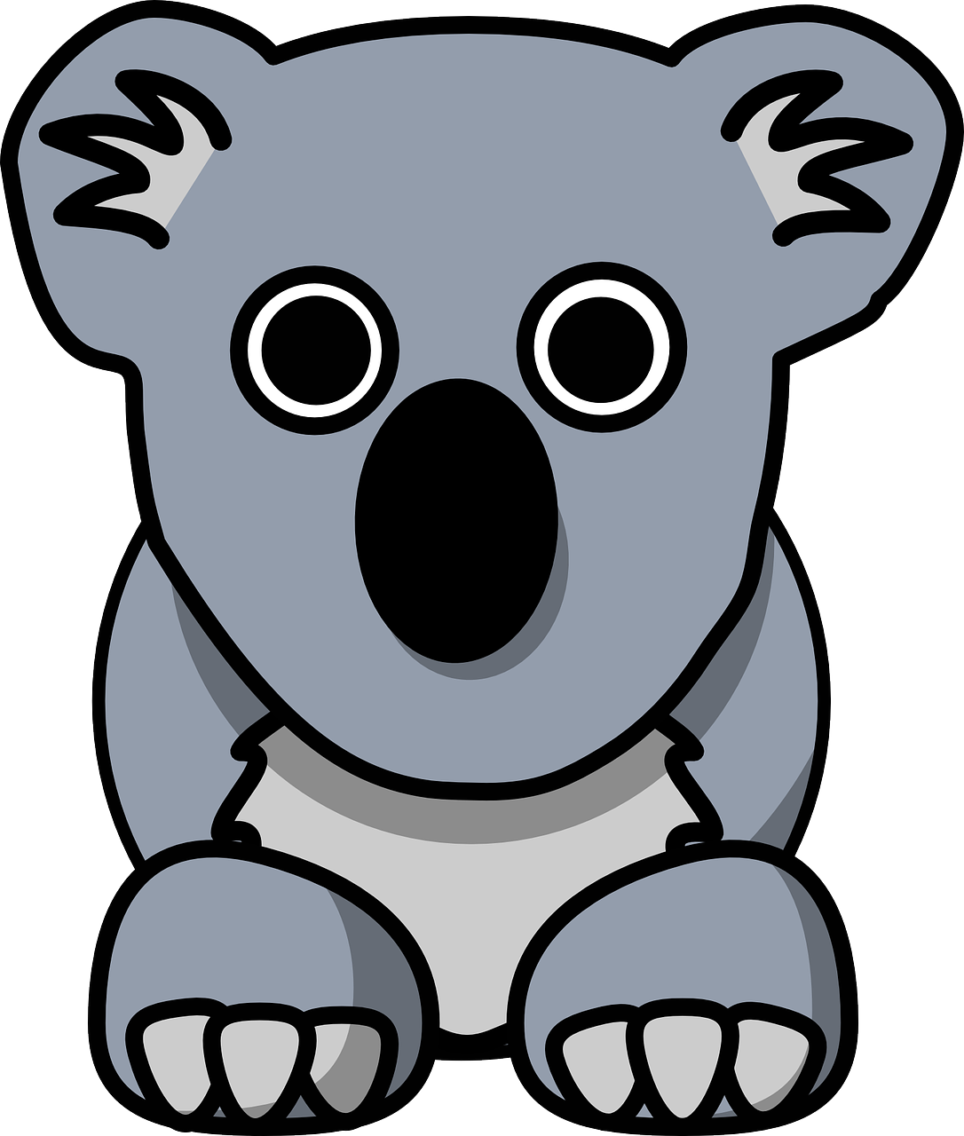Koala, Gyvūnas, Mielas, Pilka, Turėti, Australia, Nemokama Vektorinė Grafika, Nemokamos Nuotraukos,  Nemokama Licenzija