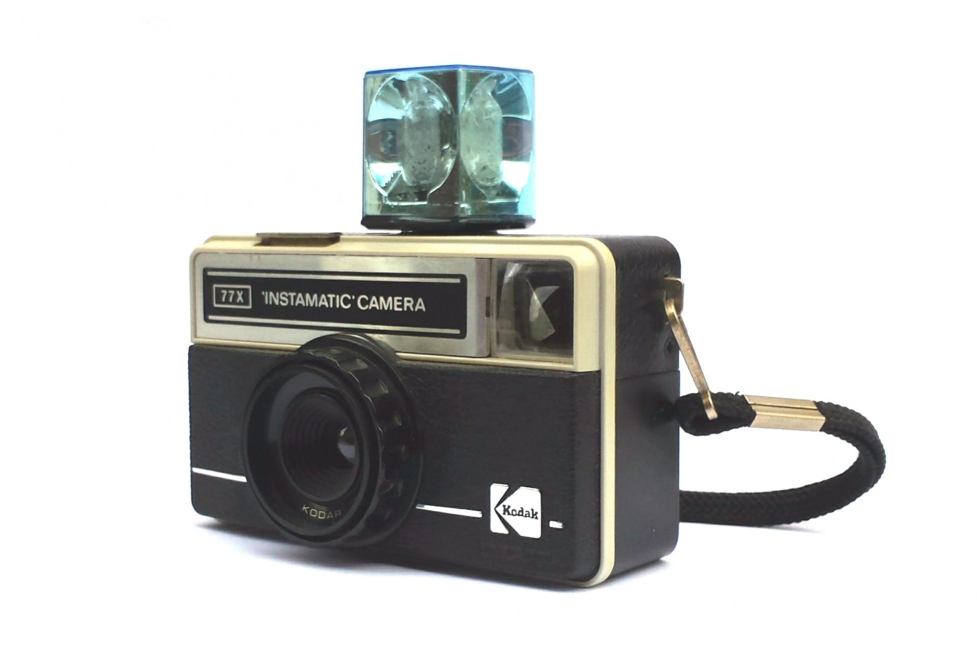 Kodak,  Instamatic,  Fotoaparatas,  Vintage,  Retro,  Filmas,  126,  77X,  Blykstė,  Kubas