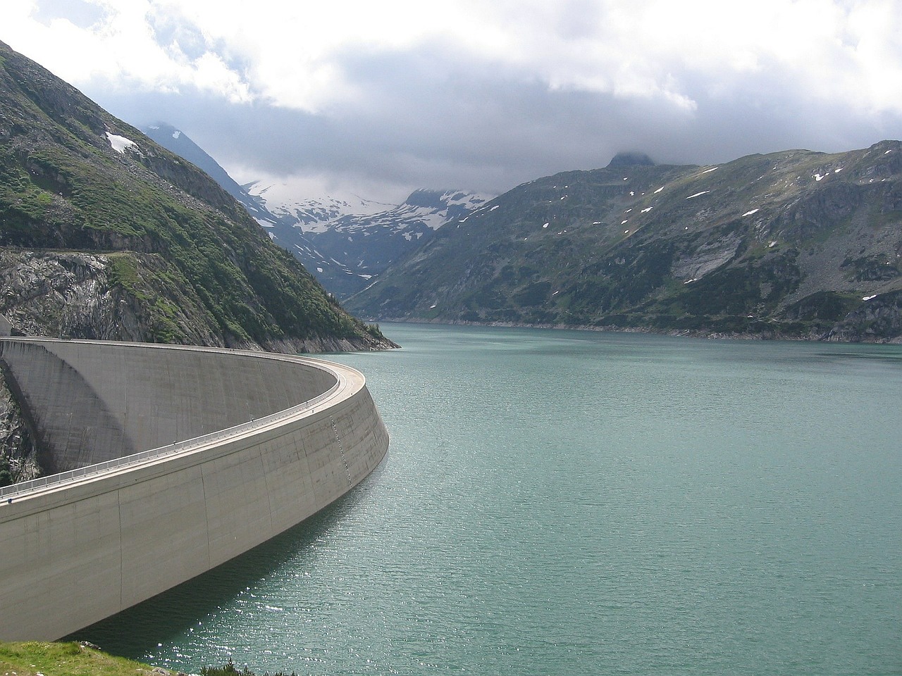 Kölnbrein Užtvankos, Užtvankos, Rezervuaras, Ežeras, Pastatas, Austria, Kalnai, Energijos Gamyba, Elektrinė, Vanduo