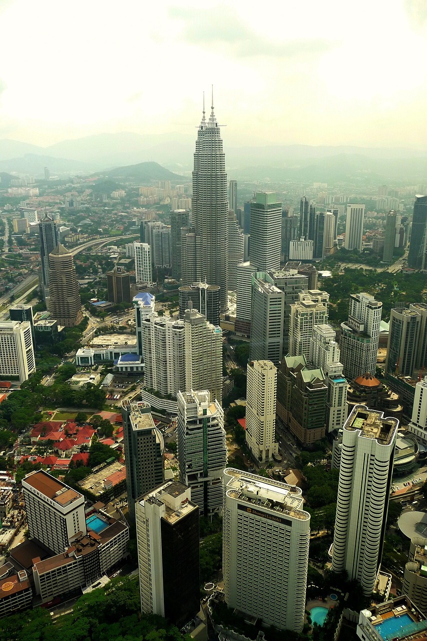Kong Kuala, Miesto Vaizdas, Iš Tv Bokšto, Nemokamos Nuotraukos,  Nemokama Licenzija