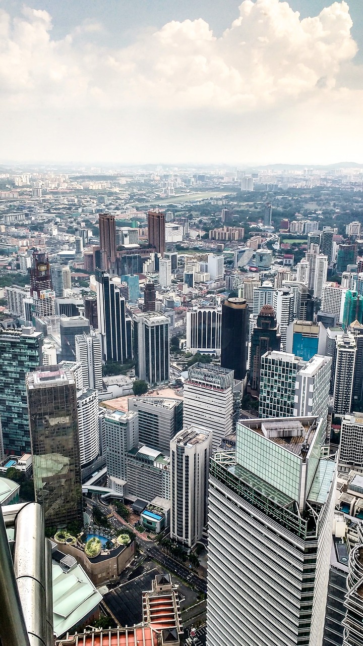 Kong Kuala, Panorama, Dangoraižiai, Dangoraižis, Architektūra, Atmosfera, Vaizdas, Miestas, Miesto Gyvenimas, Pilnas
