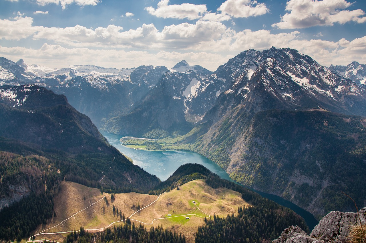 Königssee, Alpių, Berchtesgaden, Berchtesgaden Alps, Berchtesgadeno Nacionalinis Parkas, Vaizdas, Masyvas, Bavarija, Nemokamos Nuotraukos,  Nemokama Licenzija
