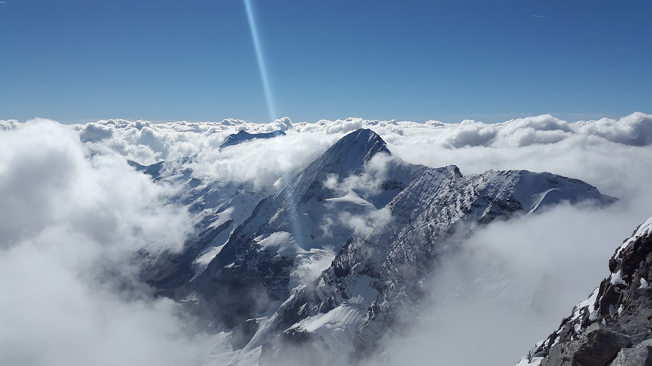Königsspitze, Kalnai, Gran Zebru, Monte Zebru, Ortlergruppe, Alpių, Alpinizmas, Kraštovaizdis, Snieguotas, Žiemą