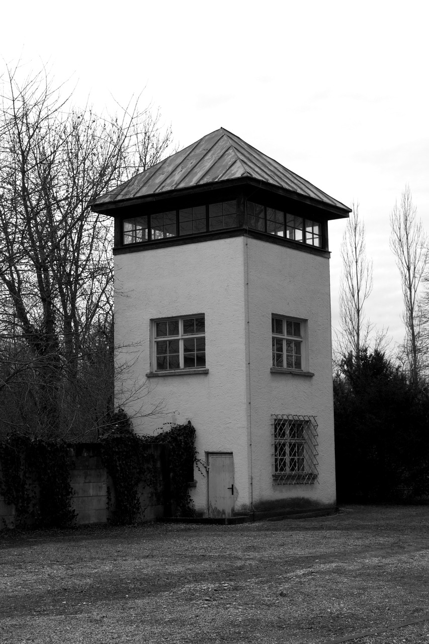 Konzentrationslager, Dachau, Sargybos Bokštas, Hitlerio Era, Nusikalstamumas, Kz, Nemokamos Nuotraukos,  Nemokama Licenzija