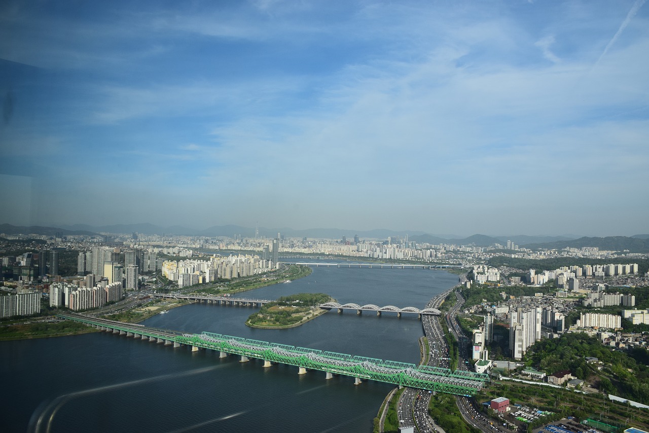 Korėja, Pietų Korėjos Upė, Miestas, Jiangnanas, Nemokamos Nuotraukos,  Nemokama Licenzija