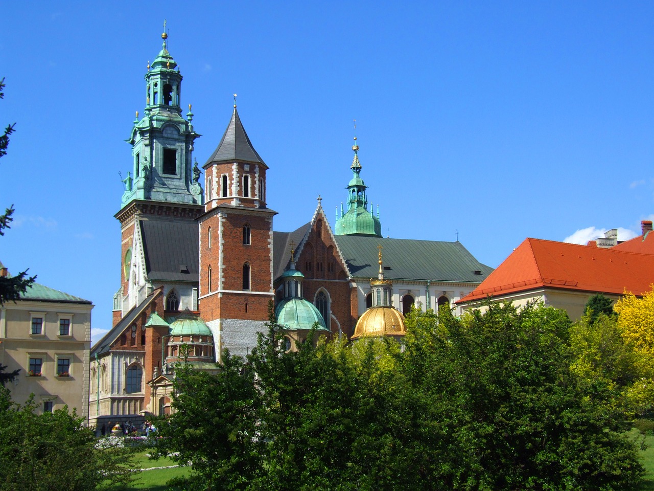 Kraków, Wawel, Senas, Lenkija, Pilis, Paminklas, Architektūra, Senamiestis, Bokštas, Nemokamos Nuotraukos