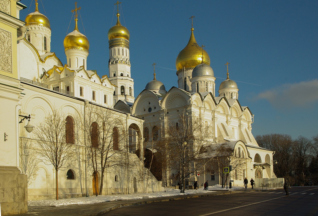 Kremlius, Moscow, Katedra, Ortodoksas, Svogūnėliai, Nemokamos Nuotraukos,  Nemokama Licenzija